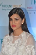 Kriti Sanon as the Trident brand ambassador in NSE on 14th July 2015